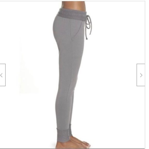 Free People Sunny Skinny Sweatpants in Charcoal Grey NWT - Picture 5 of 15